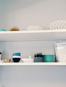 (unstyled!) new kitchen shelving